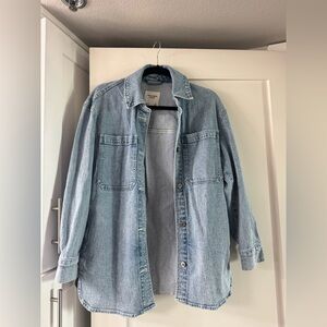 Abercrombie & Fitch Light Blue Denim Jacket